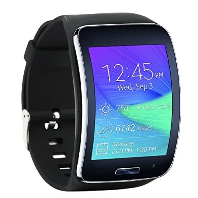 Afbeelding van Fit Power Reservearmband voor de Samsung Galaxy Gear S R750 Smartwatch, verstelbare grootte, draadloos, Smartwatch toebehoren, band, riem, met veilige sluiting