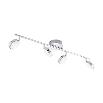 Afbeelding van EGLOÂ SaltoÂ Â SpotÂ 4Â LichtsÂ ChroomÂ Gesatineerd