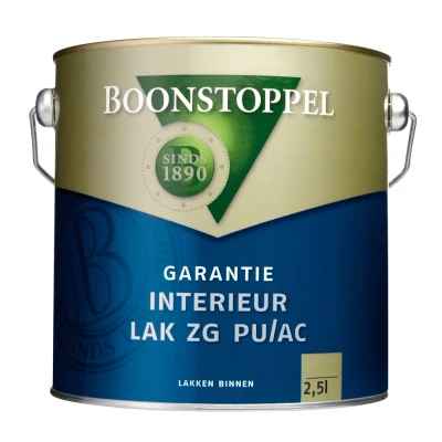 Afbeelding van Boonstoppel Garantie Interieur Lak ZG PU/AC 2,5 liter Houtverf