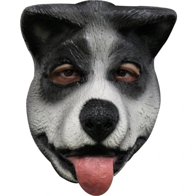 Afbeelding van Partychimp Husky Hond Gezichts Masker Carnaval Halloween voor bij Kostuum Volwassenen Latex One size
