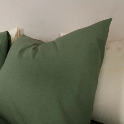Afbeelding van Kayori Kussensloop Kai 2 stuks 60x70 Groen 60/70 (Kleur: Groen)