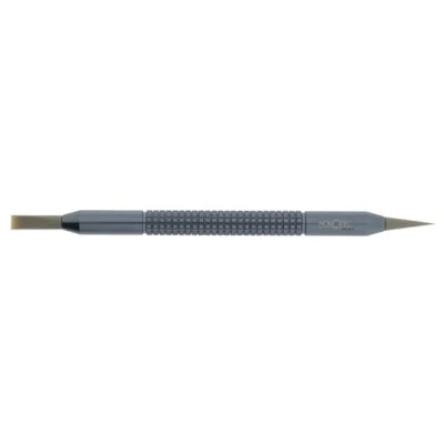 Afbeelding van KD89 Horotec MSA26.009 Handreinigingsgereedschap met behuizing van geanodiseerd aluminium, Ø 8 mm, 2 pekpluggen, Grijs