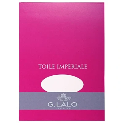 Afbeelding van G. Lalo Toile Imperiale Paper Pad, A5, 100g Wit, 50 vel
