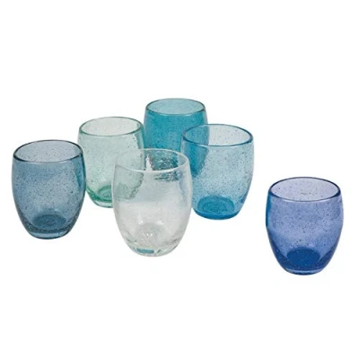 Afbeelding van Villa d&#039;Este Home Tivoli 5907747 Acapulco Marea waterglazen, 300 ml, mondgeblazen glas, 330 6 stuks