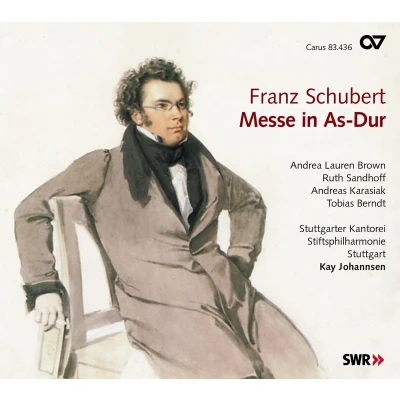 Afbeelding van Stuttgarter Kantorei, Stiftsphilharmonie Stuttgart, Kay Johannsen Schubert: Mass In A Flat D 678 (CD)