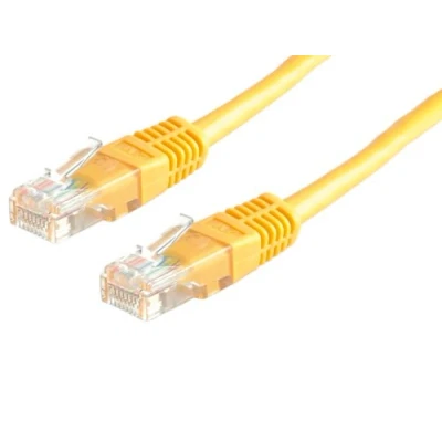 Afbeelding van VALUE Patchkabel Cat.6 UTP (Class E), geel, 0,5 m