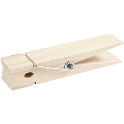 Afbeelding van grote XXL wasknijper 15 cm Extra van hout