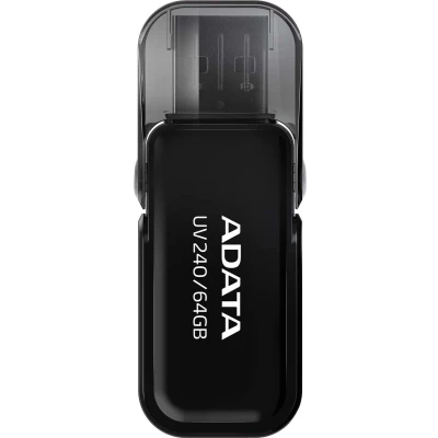 Afbeelding van USB stick Adata AUV240 64G RBK 64 GB