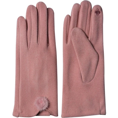 Afbeelding van Juleeze Handschoenen Winter 9x24 cm Roze Polyester