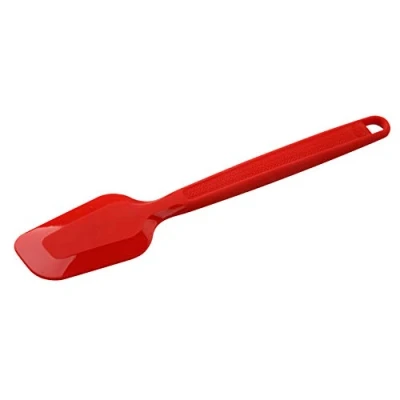 Afbeelding van Dr. Oetker Siliconen deegschraper 22 cm FLEXXIBLE LOVE, keukenschraper van hoogwaardig platina siliconen, vaatwasmachinebestendig, deegspatel voor ronde en hoekige randen (kleur: rood), aantal: 1 stuk