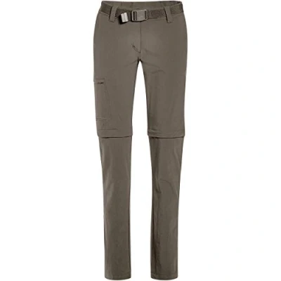 Afbeelding van Inara Slim Zip Wandelbroek Dames Teak 000 20 Bruin