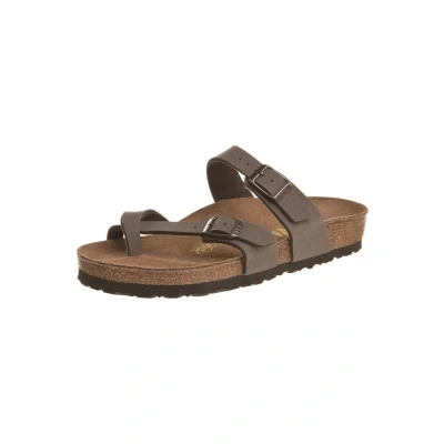 Afbeelding van Slipper Birkenstock Unisex Mayari BF Mocca Regular Schoenmaat 44