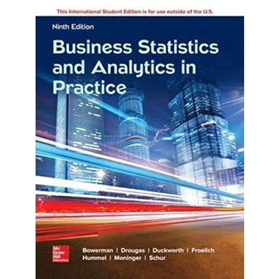 Afbeelding van 9781260287844 ISE Business Statistics and Analytics in Practice