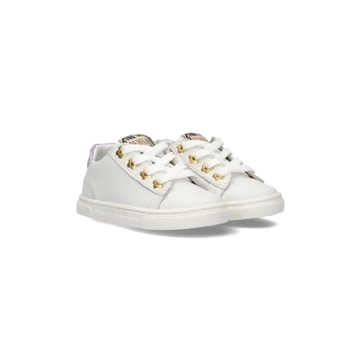 Afbeelding van Develab 44708 Sneakers Leren Sneaker Meisjes Wit Maat 29