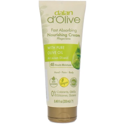 Afbeelding van NEW Design Dalan d&#039;Olive hand &amp; bodycrème voedend voor normale tot droge huid 250ml