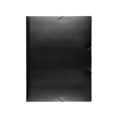 Afbeelding van Kangaro elastomap A4 PP zwart K 58190650