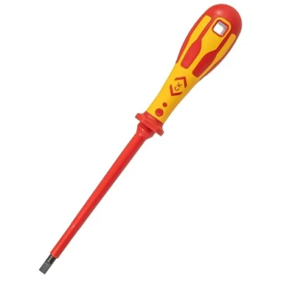 Afbeelding van VDE Platte schroevendraaier C.K Dextro T49144 065 Kopbreedte: 6.5 mm Koplengte: 150