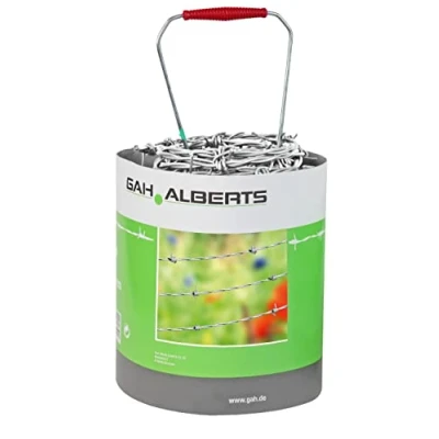 Afbeelding van GAH Alberts 530259 prikkeldraad, verzinkt, 50 m rol, 1,6 mm draaddikte