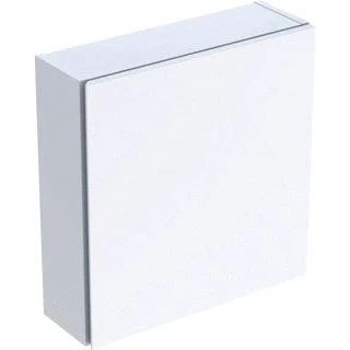 Afbeelding van Geberit iCon bovenkast vierkant met deur, wit mat / 450 x 467