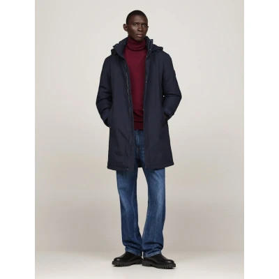 Afbeelding van Tommy Hilfiger Heren TECH PADDED PARKA MW0MW37369, Puffer Coat, Blauw, XL, Blauw (Woestijnhemel), XL