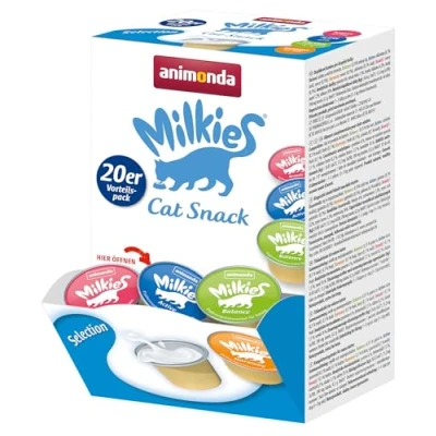 Afbeelding van Animonda Milkies Selection Value Pack Kattensnack Assorti 20 stuks