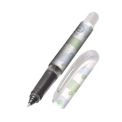 Afbeelding van Online Inktpatroon rollerball College Beautiful, pen voor rechtshandigen en linkshandigen, ergonomische handgreep, hoogwaardige pen, standaard inktpatronen, incl. combinatiepatroon blauw