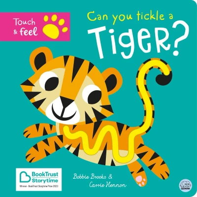Afbeelding van Touch Feel &amp; Tickle! Can you tickle a tiger?