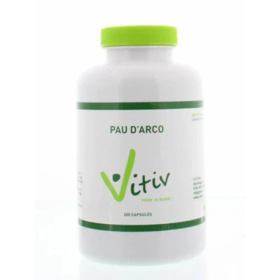 Afbeelding van Vitiv Pau d arco (200 caps)
