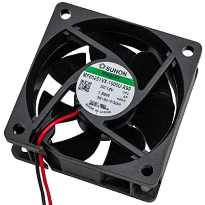 Afbeelding van Ventilator 12V DC 1,56W 60x60x25mm 45,9m3/h 5200U/min Sunon MF60251VX1000UA99