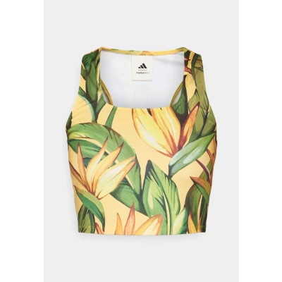 Afbeelding van adidas Performance x FARM Rio Training Tanktop Dames Geel 2XS