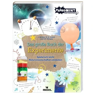 Afbeelding van PhänoMINT Das große Buch der Experimente