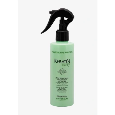Afbeelding van Phytorelax Keratin Curly Revive YOUR Curls Antifrizz Instant Spray Haarverzorging, Maat: 200 ml,