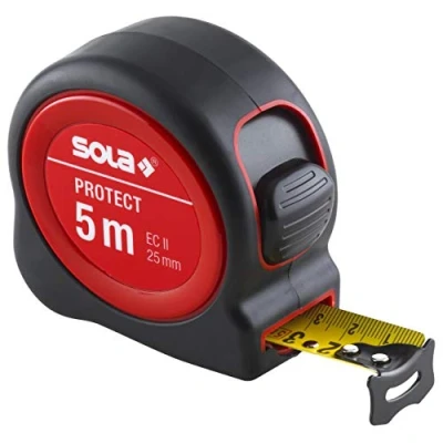 Afbeelding van FLEXOMETER SOLA PROTECT METRO FLEXIBLE 5 MT 25 MM KLASS II