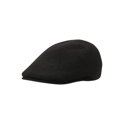 Afbeelding van Kangol heren Flat cap in wolblend de kleur Diepzwart, maat: M