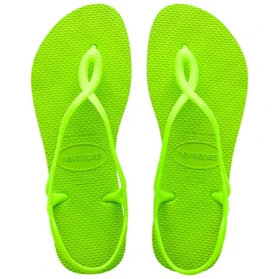 Afbeelding van Havaianas Luna Citroengroen 37/38