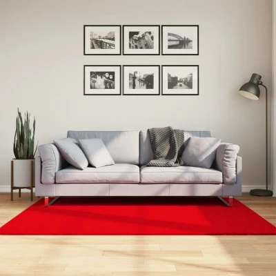 Afbeelding van Vloerkleed HUARTE laagpolig zacht wasbaar 120x170 cm rood