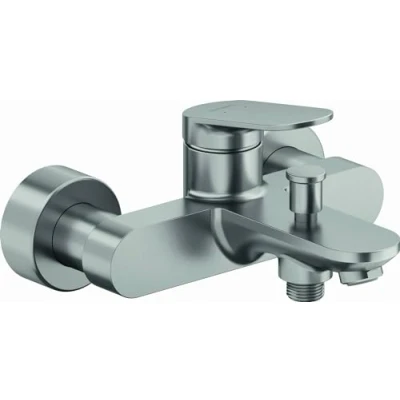 Afbeelding van Duravit Wave eengreeps Badmengkraan opbouw RVS