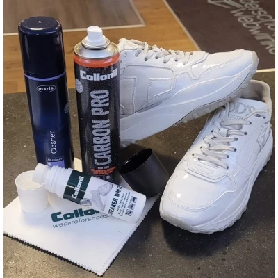 Afbeelding van Witte leren Tod&#039;s schoonmaak en onderhoud set White Package