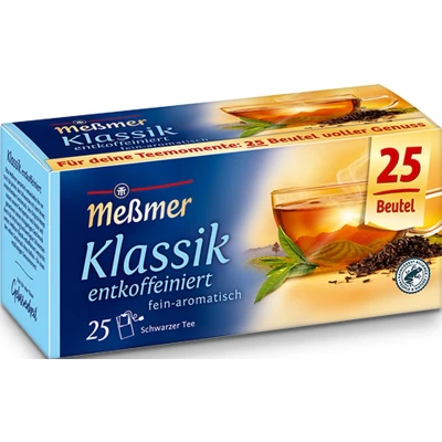 Afbeelding van Messmer Klassik Entcoffeiniert 25x 1.75gr (12 Stuks)