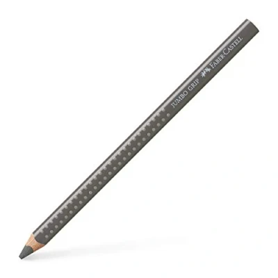 Afbeelding van 12x Kleurpotlood Faber Castell Jumbo GRIP 72 warmgrijs IV