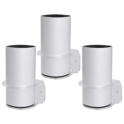 Afbeelding van BECEMURU Muurbevestiging Standhouder Stabiliteit Acryl Beschermende Router Guard voor TP Link Wifi Deco M4/P9/S4/S7/E4 Hele Thuis Mesh Wi Fi systeem (3 Pack)