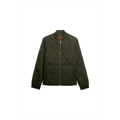 Afbeelding van Superdry Mannen Surplus Gewatteerd Jack Groen Grootte: L