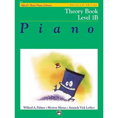 Afbeelding van Alfred&#039;s basic piano library: theory book level 1b: Universal Edition