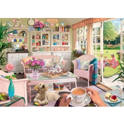 Afbeelding van Ravensburger Puzzle 2D 1000 elementów: Słoneczne popołudnie, Nowy design
