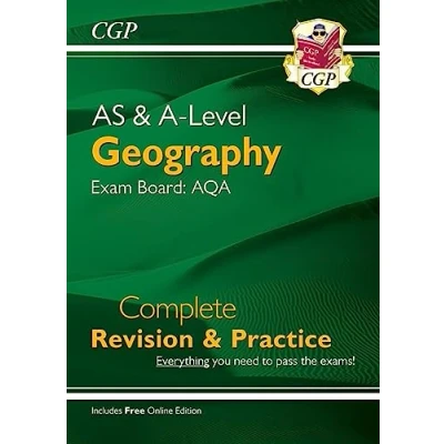 Afbeelding van AS and A Level Geography: AQA Complete Revision &amp; Practice (with Online Edition)