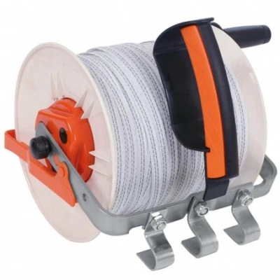 Afbeelding van Draadhaspel met versnelling voor 1200 meter