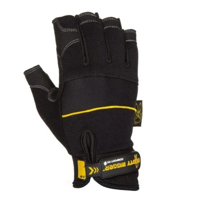 Afbeelding van Dirty Rigger Comfort Fingerless, werkhandschoen maat M