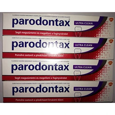Afbeelding van Parodontax 4 x Tandpasta Ultra Clean 75 ml