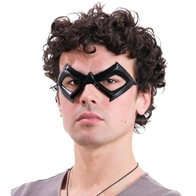 Afbeelding van The Cosplay Company Robin Masker Jason Todd, Zwart, one size
