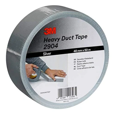 Afbeelding van 3M 2904 2904D4850S Textieltape Zilver (l x b) 50 m 48 mm 1 stuk(s)